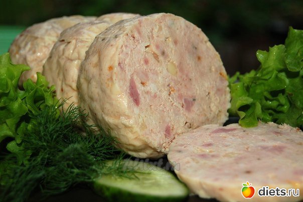 Домашняя куриная колбаса рецепт