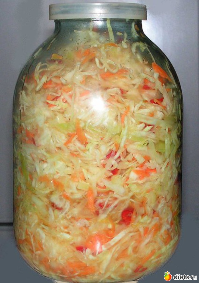 капуста с уксусом на зиму капуста с уксусом на зиму