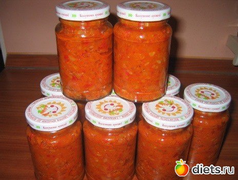 острая икра из кабачков на зиму с фото острая икра из кабачков на зиму с фото